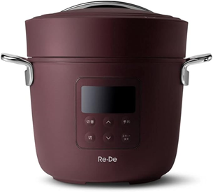 電気圧力鍋プレゼント　電気圧力鍋ランキング2位　 「リデポット」電気圧力鍋 2Lの商品画像