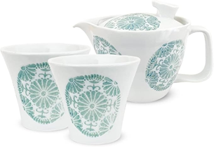 母の日お茶ギフト 第7位 急須・湯呑み+お茶の和モダンセットの商品画像