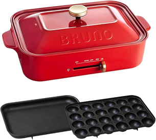 母親誕生日プレゼント 実用的 第6位 BRUNO コンパクトホットプレートの画像
