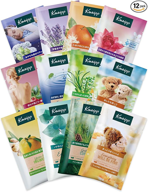 誕生日プレゼント 予算別おすすめギフト 3,000円台4位 クナイプ(Kneipp) バスソルト トライアルセットの商品イメージ画像